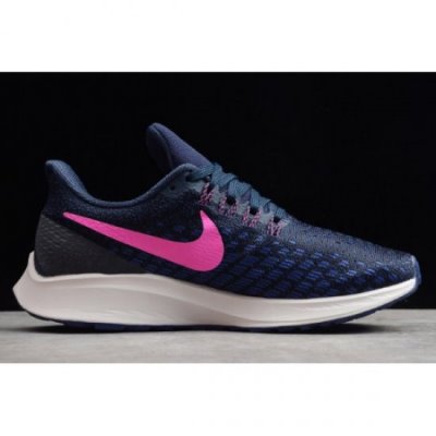 Nike Bayan Air Zoom Pegasus 35 Obsidian / Pembe Koşu Ayakkabısı Türkiye - 71O92ZPE